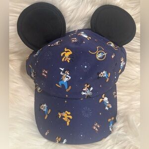 NEW Walt Disney World 50th Anniversary Mickey Ears Baseball Hat Toddler Size